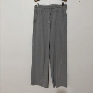 Boom Season Open Leg Gray Lounge Pants